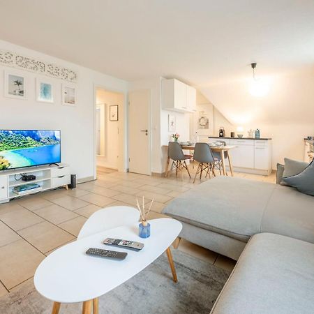 MeerDesign 75qm helle 3 Zi. direkt in der Altstadt Ladenburg Buitenkant foto