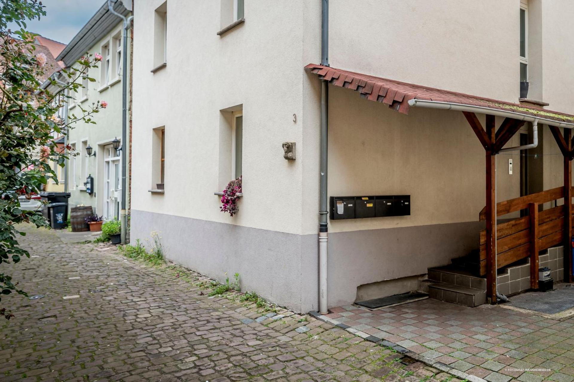 MeerDesign 75qm helle 3 Zi. direkt in der Altstadt Ladenburg Buitenkant foto