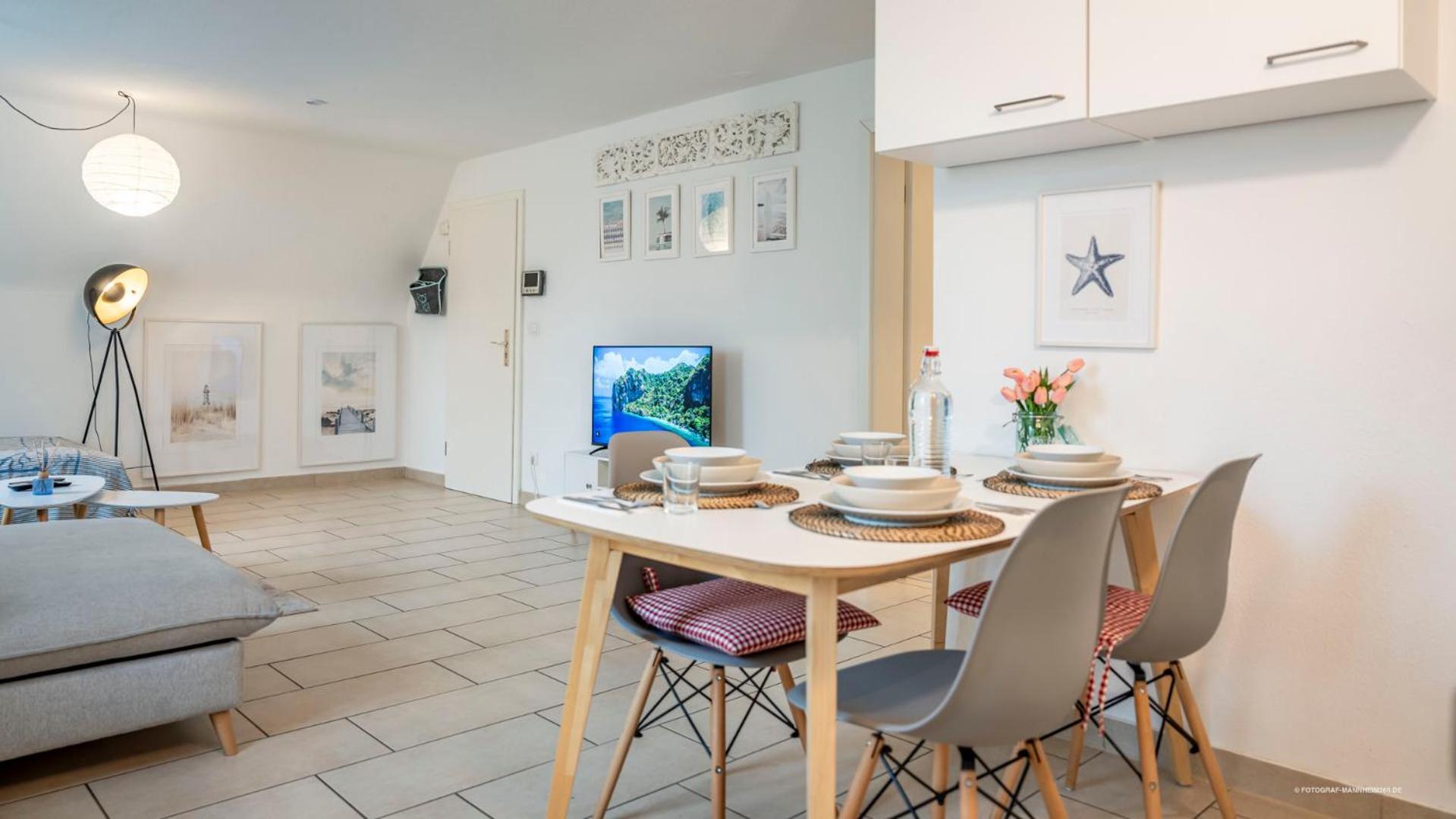 MeerDesign 75qm helle 3 Zi. direkt in der Altstadt Ladenburg Buitenkant foto